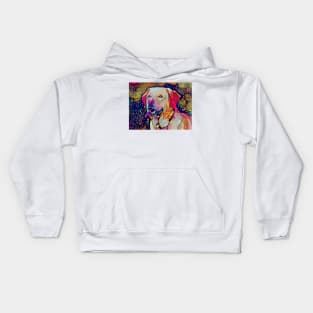 Abstract Dog Kids Hoodie